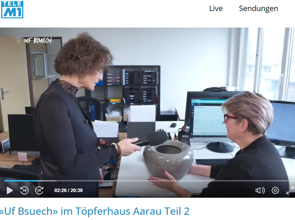 Titelbild für den Blogbeitrag «Tele M1 «Uf Bsuech» im Projekt Restwert Suhr»